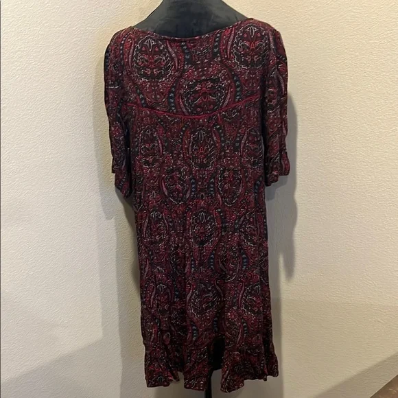 American Eagle Outfitters dress Red Tie Front - Picture 3 of 3